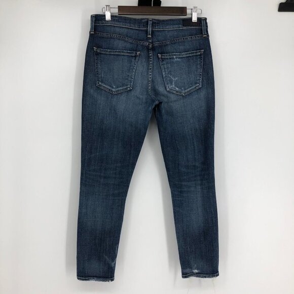 Agolde Sophie Crop Skinny Distressed Jeans size 28 - Picture 4 of 16